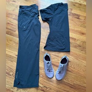 Barco One Women’s Stride 5-pocket mid-rise straight leg scrub pant size XL